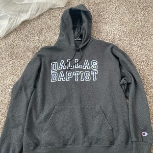DALLAS BAPTIST XXL GREY HOODIE